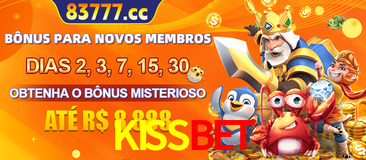 Anúncio dos benefícios para Membro VIP Sênior na plataforma KISSBET, incluindo bônus promocionais, semanais e mensais, ilustrado com o personagem Fortune Tiger.